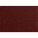 GBC IBICO BINDING COVER LEATHERGRAIN 300GSM A4 MAROON PACK 100