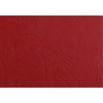 GBC IBICO BINDING COVER LEATHERGRAIN 300GSM A4 RED PACK 100