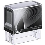 COLOP P40 CUSTOM MADE PRINTER SELFINKING STAMP 59 X 23MM