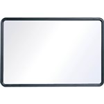 QUARTET CONTOUR WHITEBOARD NONMAGNETIC 1200 X 900MM GRAPHITE FRAME