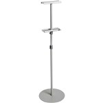 QUARTET SIGN STAND ADJUSTABLE ANTHRACITE GREY