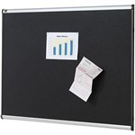 QUARTET PRESTIGE FABRIC BOARD 1800 X 1200MM BLACK