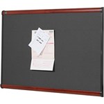 QUARTET PRESTIGE FABRIC BOARD 900 X 600MM GREY DIAMOND