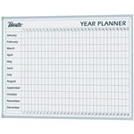 QUARTET PENRITE WHITEBOARD YEAR PLANNER NONMAGNETIC 900 X 600MM