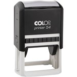 COLOP P54 CUSTOM MADE PRINTER SELFINKING STAMP 50 X 40MM