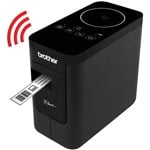 BROTHER PTP750 PTOUCH WIRELESS DESKTOP LABEL PRINTER BLACK