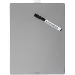 QUARTET WHITEBOARD TILE MAGNETIC 216 X 280MM SILVER