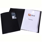 FOLDERMATE BLACK DOT DISPLAY BOOK NONREFILLABLE 20 POCKET A3 BLACK