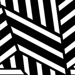 QUIETPRINT PRINTED PANEL 595 X 1195 X 12MM GEOMETRIC SUPER STRIPE LARGE
