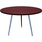 RAPID AIR ROUND TABLE POLISHED ALUMINIUM FRAME 1200MM APPLETREE