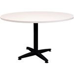 RAPID SPAN 4 STAR ROUND TABLE 1200MM NATURAL WHITEBLACK