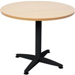 RAPID SPAN 4 STAR ROUND TABLE 900MM BEECHBLACK