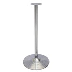 RAPIDLINE ROUND TABLE BASE 500 X 1050MM CHROME