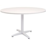 RAPID SPAN 4 STAR ROUND TABLE 1200MM NATURAL WHITEWHITE