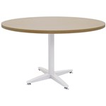 RAPID SPAN 4 STAR ROUND TABLE 900MM BEECHWHITE