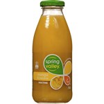 SPRING VALLEY MANGO AND BANANA JUICE GLASS 375ML CARTON 24