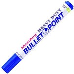 MON AMI HEAVY DUTY PERMANENT MARKER BULLET 15MM BLUE BOX 12