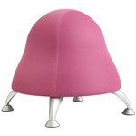 SAFCO RUNTZ BALL CHAIR FABRIC PINK