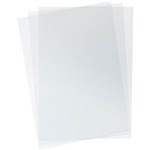 GOLD SOVEREIGN BINDING COVER 200 MICRON A4 TRANSPARENT PACK 100