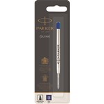 PARKER QUINKFLOW BALLPOINT PEN REFILL BROAD NIB BLUE