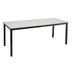 RAPIDLINE STEEL FRAME TABLE 1800 X 750MM GREY