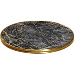 SM FRANCE DURATOP BISTRO TABLE ROUND 600MM SIENNA