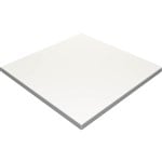 SM FRANCE DURATOP SQUARE 600 X 600MM WHITE