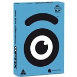 OPTIX COLOURED A4 COPY PAPER 80GSM INGA TURQUOISE PACK 500 SHEETS