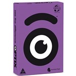 OPTIX COLOURED A4 COPY PAPER 80GSM JUNI PURPLE PACK 500 SHEETS
