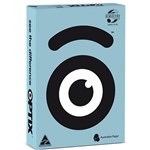 OPTIX COLOURED A4 COPY PAPER 80GSM VIZA BLUE PACK 500 SHEETS