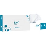 LIVI ESSENTIALS FACIAL TISSUES HYPOALLERGENIC 2 PLY 100 SHEET
