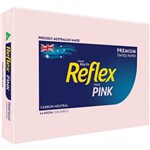 REFLEX   COLOURS A4 COPY PAPER 80GSM PINK PACK 500 SHEETS