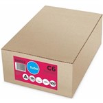 TUDOR C6 ENVELOPES WALLET PLAINFACE MOISTSEAL 80GSM 114 X 162MM WHITE BOX 500