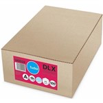 TUDOR DLX ENVELOPES SECRETIVE BANKER PLAINFACE MOIST SEAL 80GSM 120 X 235MM WHITE BOX 500