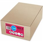 TUDOR ENVELOPES NO5 BANKER PLAINFACE MOIST SEAL 100GSM 130 X 180MM WHITE BOX 500