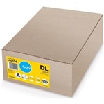 TUDOR DL ENVELOPES POCKET PLAINFACE STRIP SEAL 80GSM 110 X 220MM GOLD BOX 500
