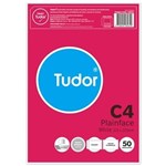 TUDOR C4 ENVELOPES POCKET PLAINFACE STRIP SEAL 100GSM 324 X 229MM WHITE PACK 50