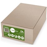 TUDOR DL ENVELOPES ECO 100 RECYCLED WALLET WINDOWFACE STRIP SEAL 80GSM 110 X 220MM UNBLEACHED BOX 500