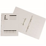 OLYMPIC SPIRAL SPRING TRANSFER FILE FOOLSCAP GREY PACK 10