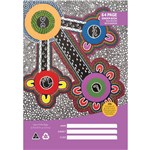 CULTURAL CHOICE BINDER BOOK 8MM RULED 70GSM 64 PAGE A4 MOTIF