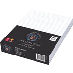 CULTURAL CHOICE NOTE PAD 8MM RULED 70GSM 80 PAGE A4 WHITE PACK 10