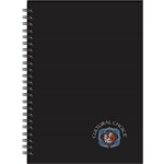 CULTURAL CHOICE NOTEBOOK HARD COVER 8MM RULED 70GSM 120 PAGE A5 BLACK