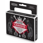 QUEENS SLIPPER PLAYING CARDS CANASTA DOUBLE PACK