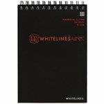 WHITELINES SPIRAL NOTEPAD 5MM GRID 80GSM 140 PAGE A6 PACK 5