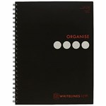 WHITELINES SPIRAL 4SUBJECT NOTEBOOK 240 PAGE 80GSM A4 PACK 5