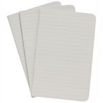 WHITELINES NOTEPAD 6MM RULED 80GSM 90 X 140MM PACK 3