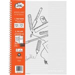 WHITELINES SPIRAL NOTEPAD 8MM RULED 80GSM 120 PAGE A4 PACK 5