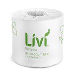 LIVI BASICS TOILET TISSUE 2 PLY 700 SHEET CARTON 48