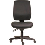 ERGOSELECT SPARK ERGONOMIC CHAIR HIGH BACK 3 LEVER SEAT SLIDE BLACK NYLON BASE GREY
