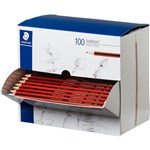 STAEDTLER 110 TRADITION GRAPHITE PENCILS HB DISPENSER BOX 100